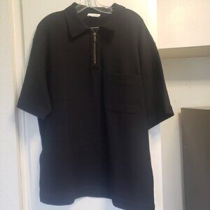 Octobre Black Polo shirt Size XL
